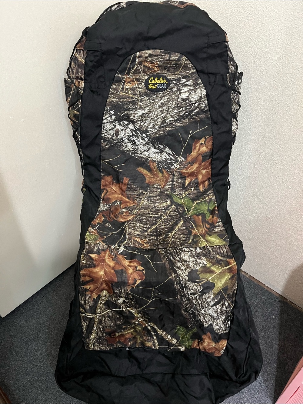 Cabela's Black and Realtree Camo Men's Backpack